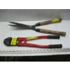 Image 1 : PAIR OF BOLT CUTTERS & GRASS CUTTERS