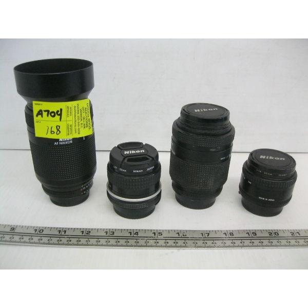 4 CAMERA LENSES