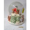 Image 5 : CRYSTAL GLASSWARE & CHRISTMAS GLOBE FIGURINE MUSIC BOX, ETC