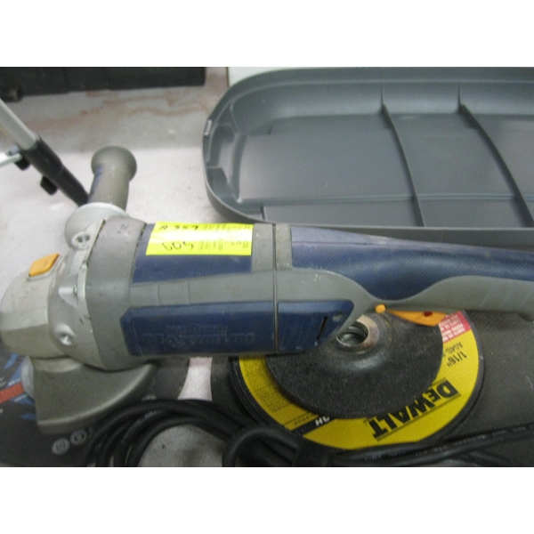 MASTERCRAFT MAXIMUM ANGLE GRINDER W/ASST. DISCS