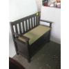 Image 2 : PADDED DARK HALL BENCH