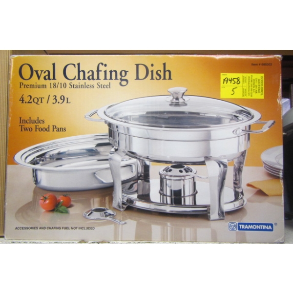 OVAL CHAFING DISH - NEW IN BOX