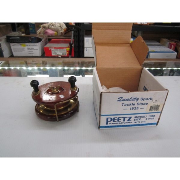 PEETZ REEL - 5", NEW IN BOX