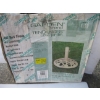 Image 2 : NEW GARDEN UMBRELLA STAND & AN UMBRELLA