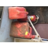 Image 1 : FIRE EXTINGUISHER & 2 FUEL CANS