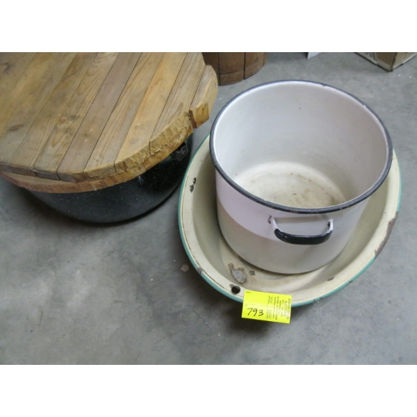 ENAMEL POTS