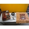 Image 1 : MISC. BELT, DECANTER, OWL NEEDLEPOINT, ETC.