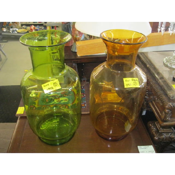 2 BLENKO VASES
