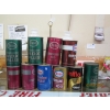 Image 1 : ESSO OIL TINS - 4 FULL, 6 EMPTY