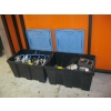 Image 1 : 2 BINS OF MISC. VALVES, PLUMBING PIECES, ETC.