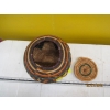 Image 2 : PERUVIAN WOVEN BASKET W/LID
