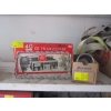 Image 1 : 40 CHANNEL CB RADIO & BOX OF MISC. WHEEL NUTS, CAPS, ETC.