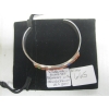 Image 3 : STERLING .925 SILVER BRACELET W/ORANGE STONES, 18.5G