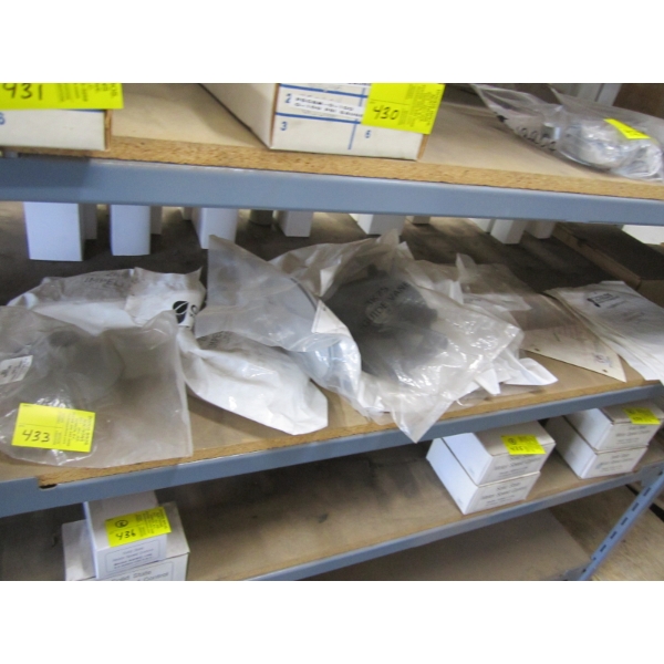 SHELF OF GOULDS PUMP PARTS