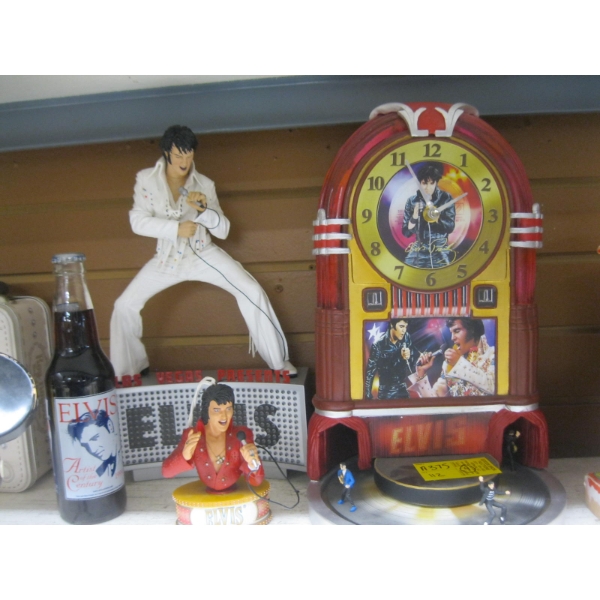 4 ELVIS COLLECTABLES