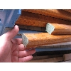 Image 2 : LG. LOT OF OAK STAIR RAILING PIECES