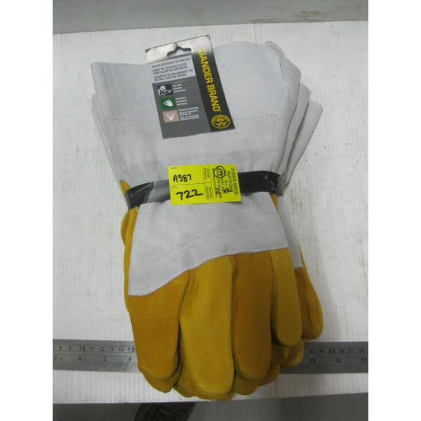 3 PAIR OF SZ 2XL GLOVES