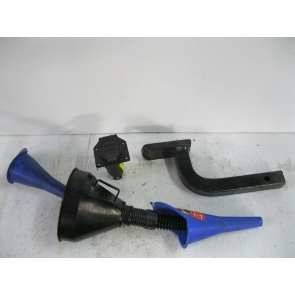 MISC. TRAILER HITCH, WHEEL CHOCKS, ETC.
