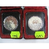 Image 1 : 1977 & 1978 CANADIAN $1 COINS - CASED, 50% SILVER