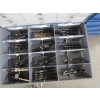 Image 4 : 5 DRAWER CABINET W/STAND W/DRILL BITS, ETC.