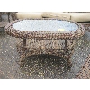 Image 1 : PATIO WICKER LIKE COFFEE TABLE