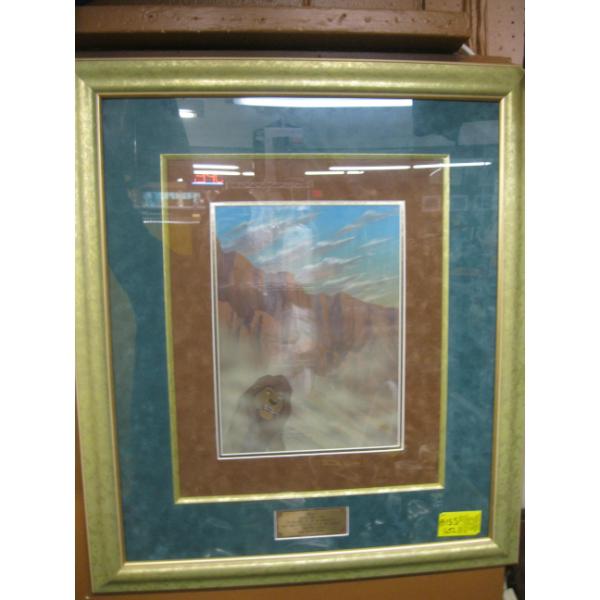 WALT DISNEY STUDIOS FRAMED OF LION KING
