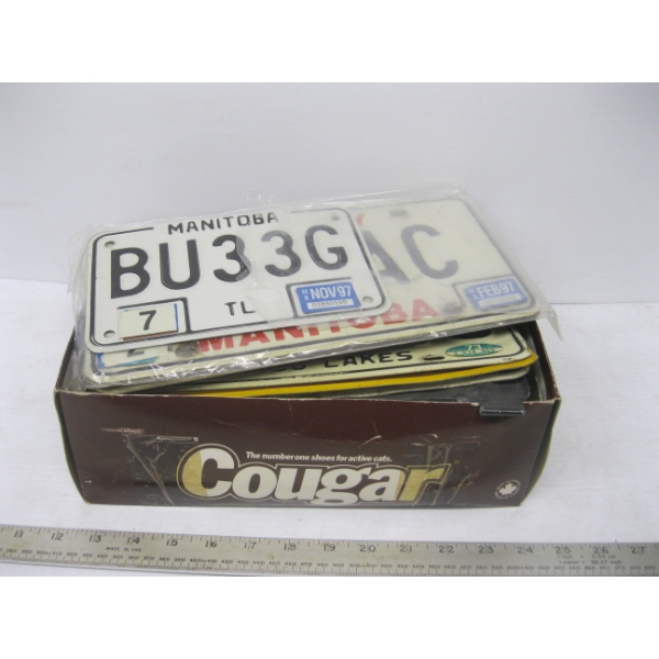 ASST. LICENCE PLATES