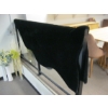 Image 2 : BLACK DECORATIVE AREA CARPET, 160CMX230CM