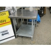 Image 1 : 30X36" STAINLESS STEEL TABLE