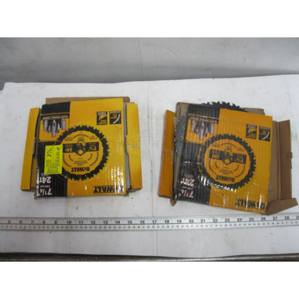 NEW DEWALT CIRCULAR SAW BLADES