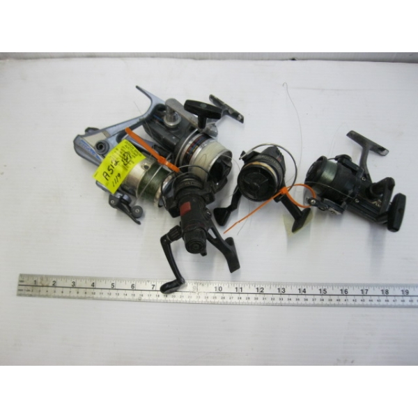 5 SPINNING REELS