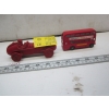 Image 2 : CAST IRON RACE CAR & DOUBLE DECKER BUS