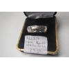 Image 3 : MENS 14KT WHITE GOLD RING - 7.5G - SZ 12