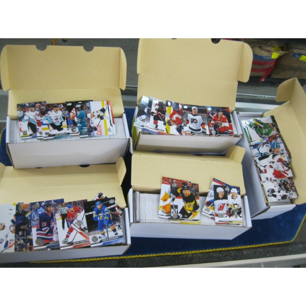 5 BOXES OF ASST. HOCKEY CARDS