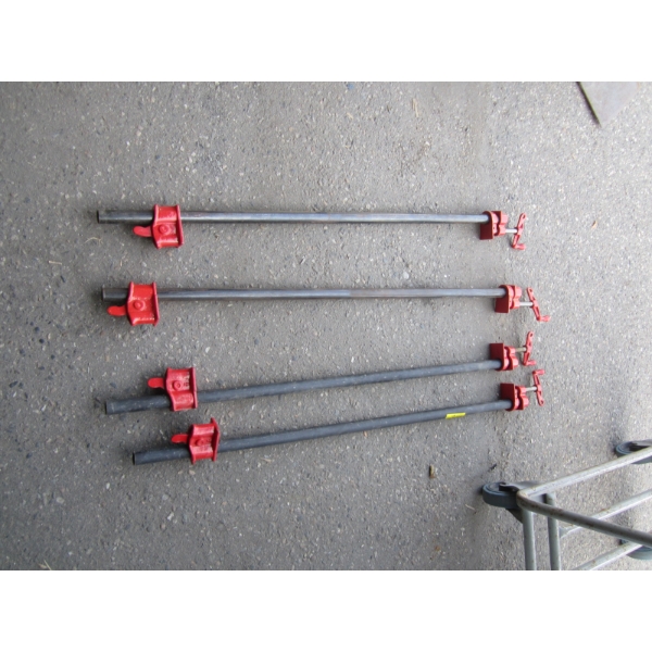 4 - 4' BAR CLAMPS