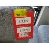 Image 3 : UNIQUE DESIGN GREY TWEED SOFA/BED