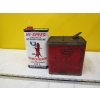 Image 1 : 2 CREAM SEPARATOR OIL TINS