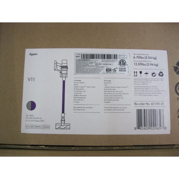 NEW IN BOX DYSON V11 CORDLESS VACUUM
