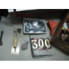 Image 3 : 2 BOXES OF MISC. ELECTRICAL, SOLAR PANEL, TROWELS, DRILL BITS, ETC.