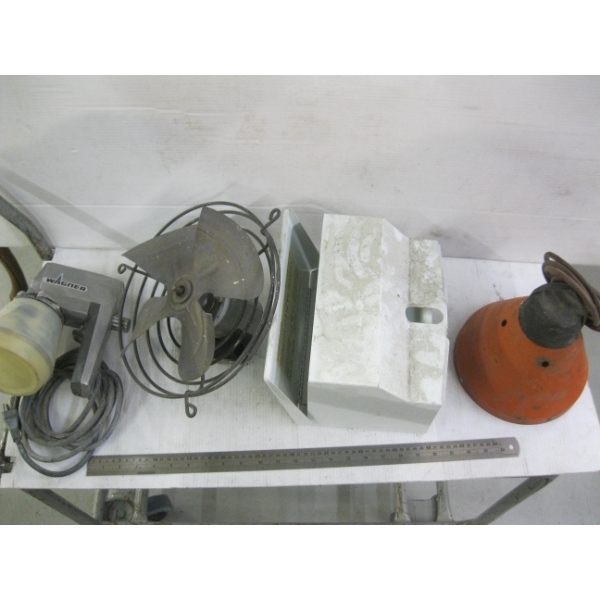 MISC. WAGONER PAINT GUN, FANS, ETC.