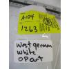 Image 7 : 3 WEST GERMAN WHITE OPART VASES