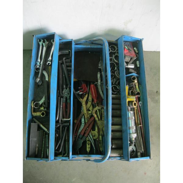 FOLD OUT TOOLBOX W/ASST. CONTENTS