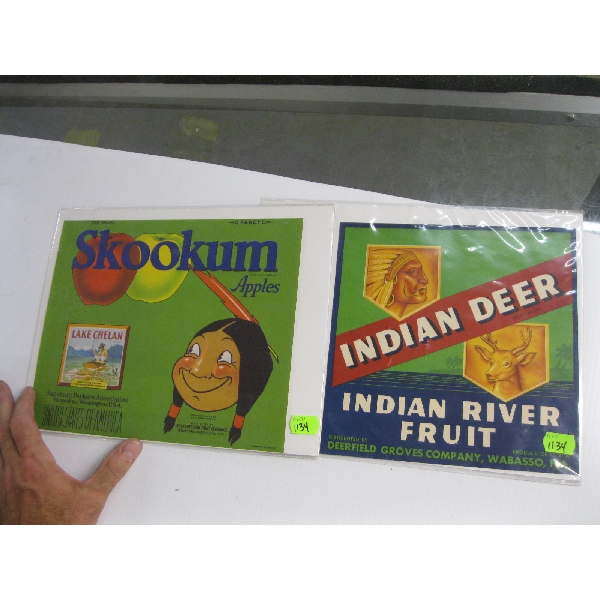 APPLE BOX LABELS
