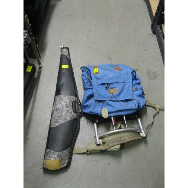 PADDED GUN CASE & A TAYMOR BACKPACK