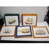 Image 2 : 9 FRAMED PICTURES & A ROUND FRAMED TILE