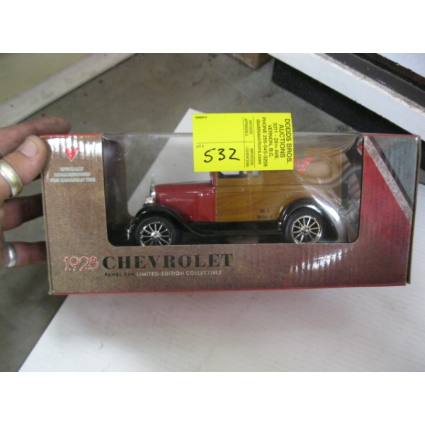 1928 CHEV PANEL VAN DIECAST