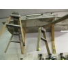 Image 1 : PAIR OF ALUM. & WOOD SAWHORSES