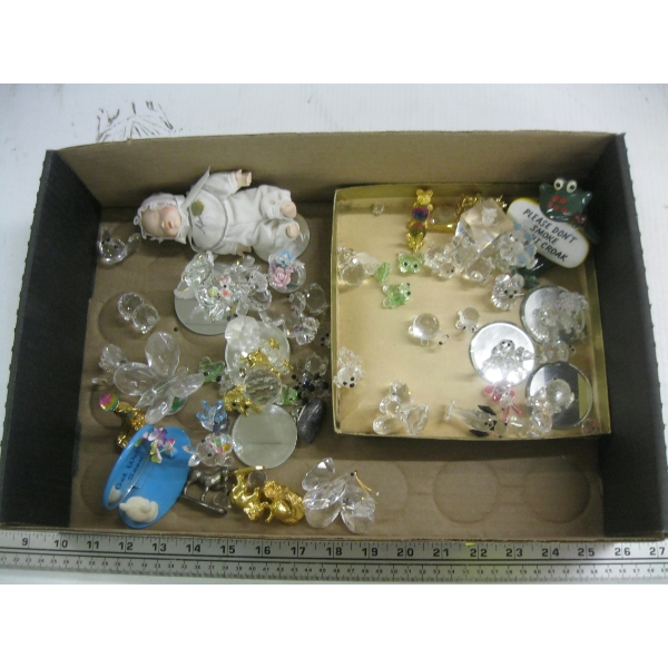 LG LOT OF ASST'D SMALL FIGURINES