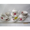 Image 3 : RIDGEWAY DISHWARE & BLUE MOUNTAIN POTTERY - TEAPOT HAS CHIPS