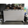 Image 2 : 3 SLAT WALL MOVEABLE ROLLING SHELVES